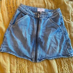 Kendal and Kylie Denim skirt